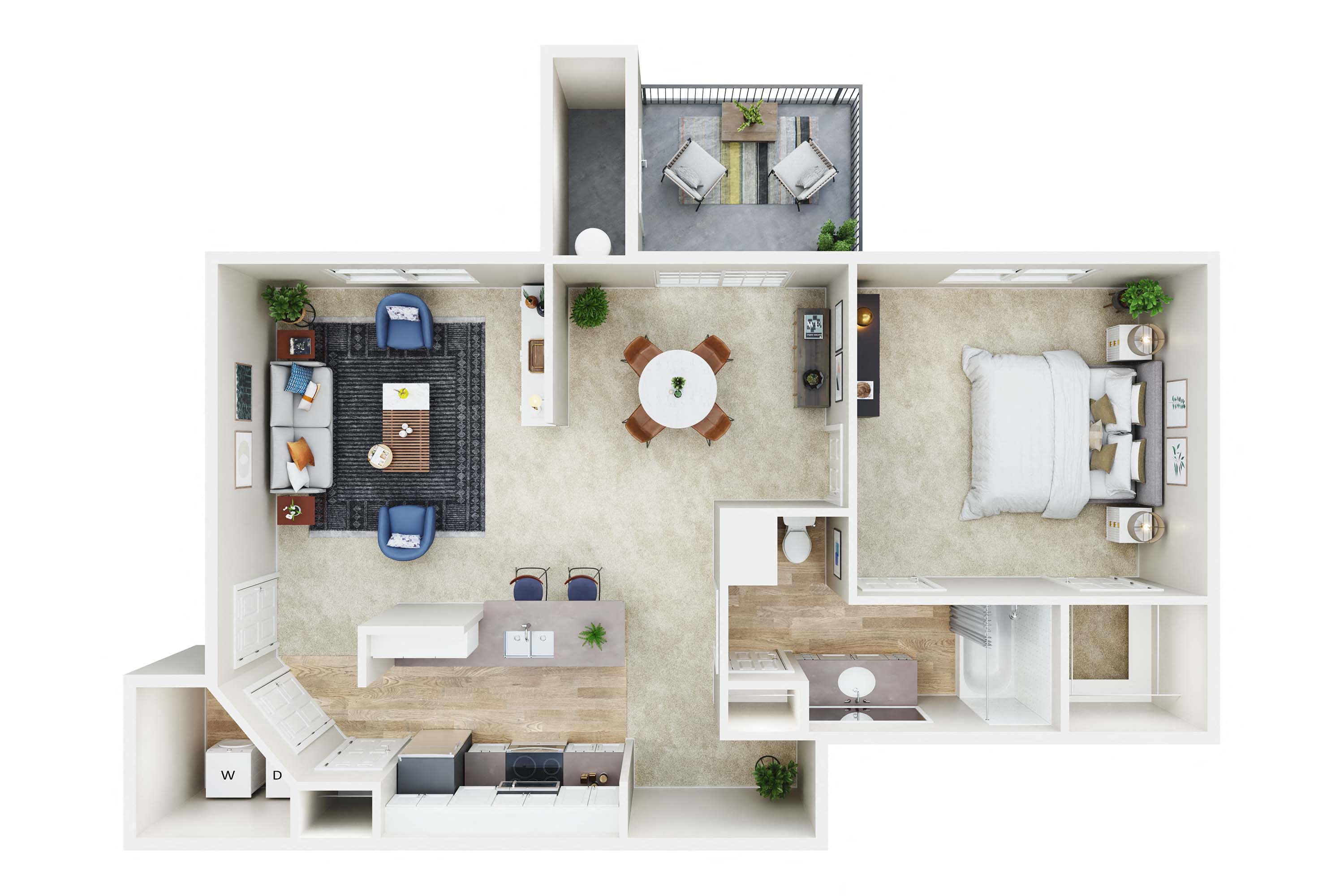 A1 floor plan